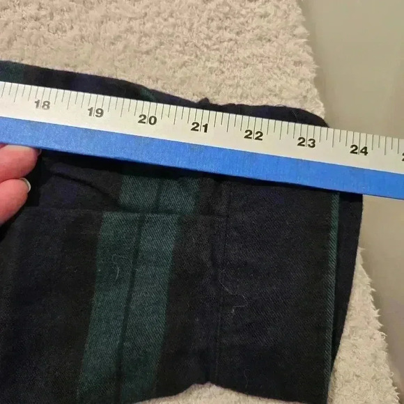 Tango by Max Raab Men's XL Long Sleeve Casual Button-down Plaid Flannel Shirt - Picture 10 of 16